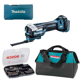 マキタ(makita) TM52DZ 充電式マルチツール 18V 本体+トートバッグ+替刃セット(SL-BEST5) STARLOCK MAX ※