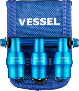 �x�b�Z��(VESSEL) �N�C�b�N�L���b�`���[ 3�A�z���_�[ ����F �u���[ QB-10B3BB