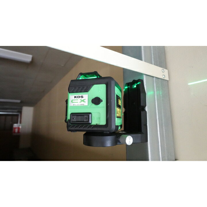楽天市場】ムラテックKDS 高輝度グリーンレーザー墨出器 ATL-CX10RGN 