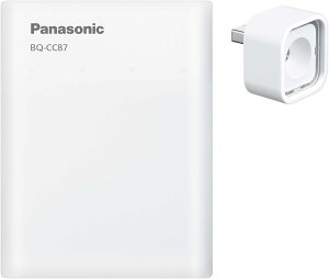 Panasonic(パナソニック) USB入出力付急速充電器 BQ-CC87 ニッケル水素電池専用