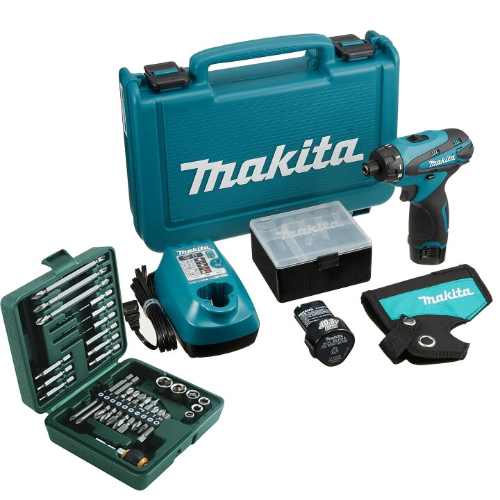楽天市場】マキタ(makita) 充電式ドライバドリル+ビット&ソケット29組 