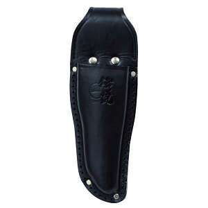 ふくろクラブ TOBI LEGEND 剪定鋏(曲) 園芸鋏ケース 黒 LEG-211 サイズ:H215(135)×W75×D30mm 本革