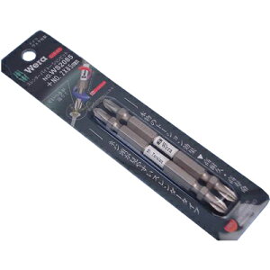 ヴェラ(WERA) スレンダー バイトーションビット +2×85mm 2本入 WS2085 +2×85mm 2本入 WS2085 高精度 衝撃吸収 インパクトドライバー対応