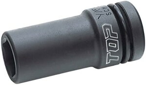 TOP�H��(�g�b�v�H��) �C���p�N�g�����`�p �f�B�[�v�\�P�b�g(�����p9.5mm) 6�p�T�[�t�F�C�X �[���i�b�g��ƌ��� ���ϋv�y�����O�E�s���t�z PT-315L �����p:9.5mm(3/8) �ΕӐ��@S:15mm �S��L:50mm ?:11.5mm