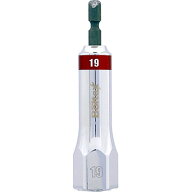 Boltex サクラソケットビット BSS-19 19mm 六角軸 なめたナット対応 桜型ソケット 18V対応 転がり防止 コ…