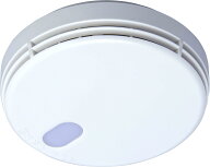 能美防災 FSKJ225-B-N 住宅用火災警報器 煙式（光電式）音声警報 電池式 ナチュラルホワイト 薄型90mm 国…