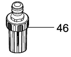 マキタ(makita) 部品 MHW180D用 LX00000060 ストレーナアッセンブリ 図番46