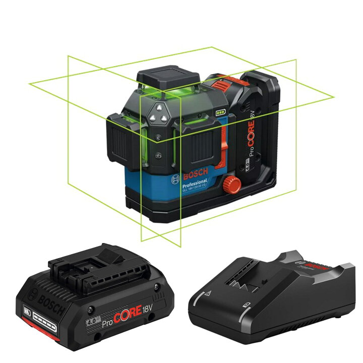 楽天市場】【数量限定】ボッシュ(BOSCH) GLL18V-120-33CG プロ仕様 