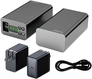 NXt@ C[GbNX Cross-fan EX40p obe[Zbg 30000mAh 115Wh USB-Cd 󒲍ƕΉ A4ԉғ 4580709960813