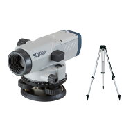 ソキア 自動レベル B40A 三脚SA-R-2セット 24倍 32mm IPX6 最短合焦0.3m スタジア比100 補正±15’ 正像 …