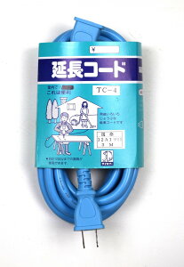 �⏟�Y�� �����R�[�h 1�� 3m 12A VCT 0.75mm2 �A�[�X�Ȃ� �X�^���_�[�h�^�C�v 1200W�Ή�