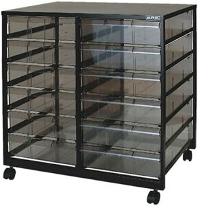 �Z�[�u�E�C���_�X�g���[ ���ރP�[�X SV-5007 �����o���X�x���t�� 6�i×2�� �u���b�N ���[�T�C�Y W650×D430×H690mm �d��16.8kg