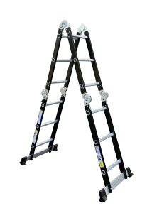 �A���~�X 8Ways�X�e�b�v���_�[ ASL-8BK ����t�� �ő�337cm ����337cm ����229cm