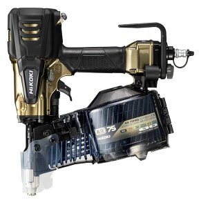 HiKOKI(�n�C�R�[�L) �������[���B�ŋ@ NV75HRA S �X�}�[�g�m�[�Y�d�l �p���[�ؑ֋@�\�t �j��75mm�Ή� 2.5kg ��C�����2.3L