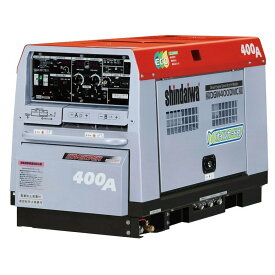 新ダイワ(やまびこ) ディーゼルエンジン溶接機 DGW400DMC-I 超低騒音 二人同時溶接