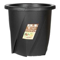 大和プラスチック 根はりポット 35型 ブラック スリット構造 大型ポット 土容量16.5L