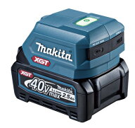 マキタ(makita) USB用アダプタ ADP002G 40Vmax USB-PD対応 USB-C最大105W USB-A最大12W 本体のみ バッテ…