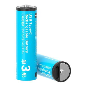 HIDISC ���`�E���C�I���|���}�[�[�d�r HD-LIB2A2PC 600mAh 2�{�����[�d�Ή� �P3�^�d�r