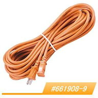 マキタ 電動工具用延長コード 2.0mm2×2芯 10m 661908-9 電気式芝刈機 草刈機 生垣バリカン ヘッジトリマ…