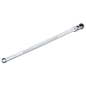 KTC �����O���`�F�b�g�߂��˃����` 12mm �S��350mm MR15LA-12F �����ԋ@�B�����p �t���b�N�X�w�b�h180�x 72�M�A���`�F�b�g �U��p5�x �I�t�Z�b�g���a