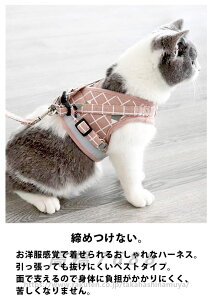 猫 ハーネス 大型猫リード ネコ ハーネス ねこ ハーネス 高齢猫リード 大型 猫 ペット 子猫 リード 大型猫 猫ハーネス ダブルロック 災害 グッズ 犬 猫用 猫用ハーネス かわいい おしゃれ ベ