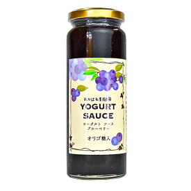 ブルーベリーヨーグルトソース 厳選　ブルーベリー　オリゴ糖入　フルーツソース　果樹王国