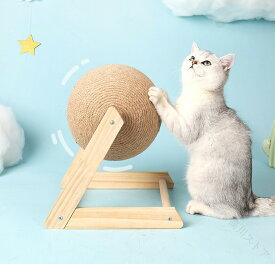 猫 爪とぎ ポール 猫おもちゃ インテリア 頑丈 全身 爪研ぎ 手作り キャット タワー インテリア ストレス解消 転倒防止 省スペース コンパクト 猫玩具 遊び場 天然サイザル麻 組み立て簡
