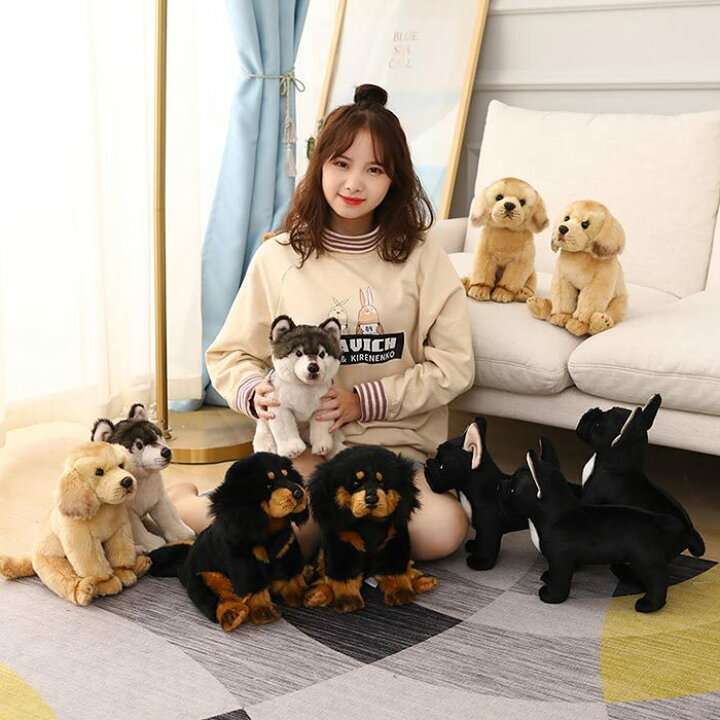 楽天市場 犬 ぬいぐるみ リアル チベタン マスティフ グッズ 犬雑貨 犬のぬいぐるみ おもちゃ ギフト お祝い 誕生日 プレゼント クリスマス 七五三 小学生 可愛い 通販 貴子楽天市場店