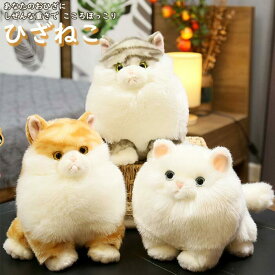 ぬいぐるみ ねこ ネコ 猫 リアル 抱き枕 インテリア かわいい 癒し 添い寝 誕生日プレゼント