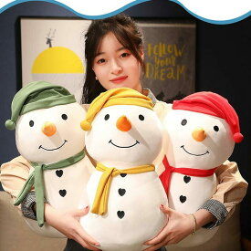 ぬいぐるみ 雪だるま スノーマン 抱き枕 マスコット 人形 クリスマスプレゼント 彼女 ギフト 御祝い 贈り物 雑貨 80cm