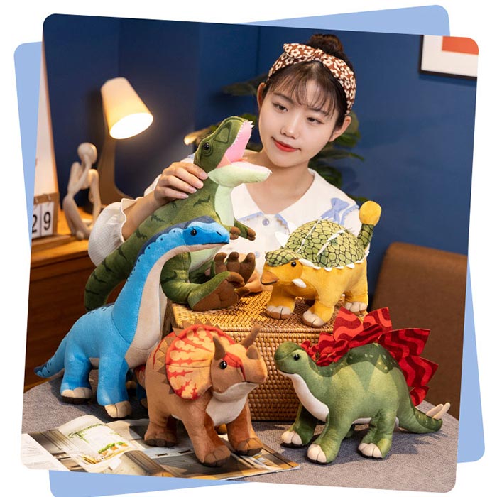 楽天市場】恐竜 ぬいぐるみ リアル 小さな恐竜 抱き枕 アニマル