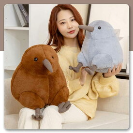 ぬいぐるみ キウイ鳥 抱き枕 リアル かわいい 癒やし サプライズ 動物 プレゼント ギフト クリスマス 誕生日 母の日 父の日 インテリア 置物 おすすめ 赤ちゃん 子供 こども 40cm