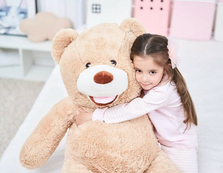 楽天市場 くま テディベア ぬいぐるみ 熊ぬいぐるみ 特大 くま ぬいぐるみ 熊 ふわふわ クマのぬいぐるみ 160cm ビッグ熊 可愛い 大きい ビッグサイズ 7色選べる お誕生日 クリスマス ベビー 出産祝い 送料無料 貴子楽天市場店