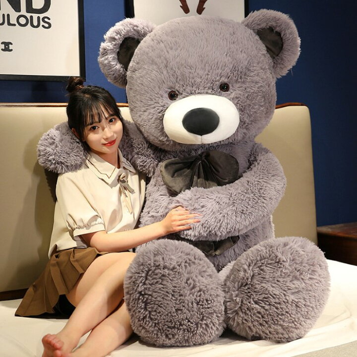 楽天市場】くま ぬいぐるみ 特大 テディベア Bear Toy 155m : 貴子楽天 