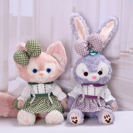 ぬい服 コスチューム ハンドメイド 衣装ドール 洋服 ドール用 ドールウェア アクセサリー 着せ替えぬいぐる服 カワイイ服 ドット柄 グリーン パープル ぬいぐるみは付きません