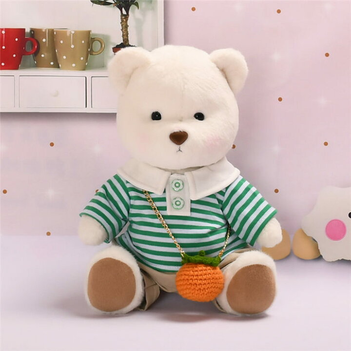 楽天市場】ぬいぐるみ コスチューム 服 くま テディベア 着せ替え 
