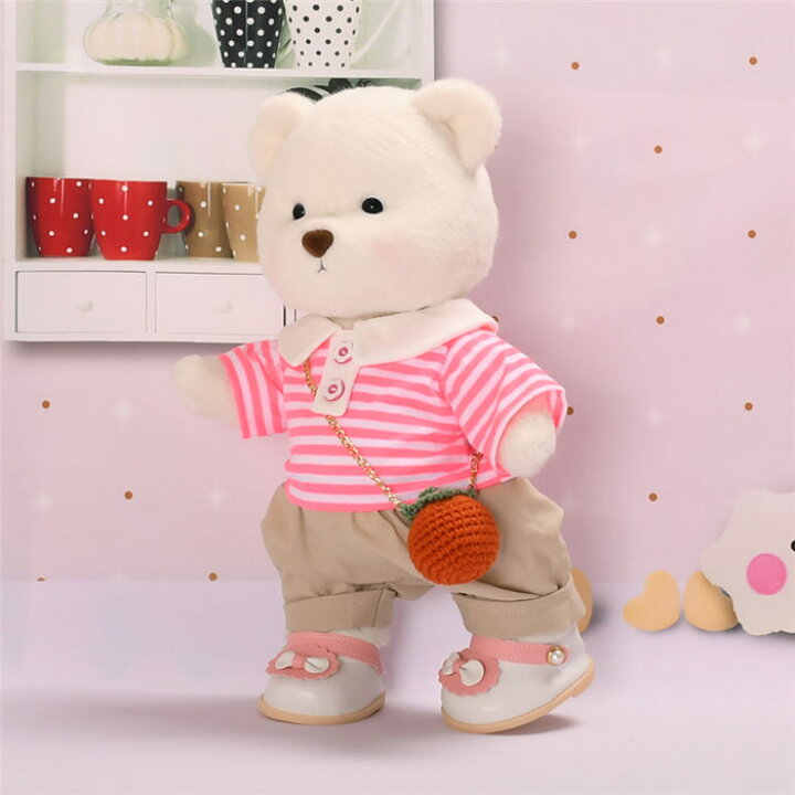 楽天市場】ぬいぐるみ コスチューム 服 くま テディベア 着せ替え 