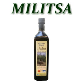 オリーブオイル エキストラバージン 1000ml 1L ギリシャ カラマタ ノンフィルター ギフト コロネイキ PDO お中元 内祝い 贈答 コールドプレス 地中海式ダイエット 1000ml MILITSA ミリツァ