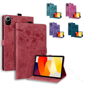 Xiaomi Pad Mini �P�[�X �蒠�^ �J�o�[ 8.8�C���`�^ �J�[�h���[ PU���U�[�� �X�^���h�@�\ �֗� �l�C �������� ������� �����₷�� ����h�~ �J�b�R���� �������� Pad Mini �P�[�X �ϏՌ� �J�o�[