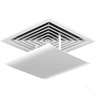空・・・板 天井埋込カセット形 エアコンルーバー 風向き調整 風よけカバー 結露防止 吹き出し口 ガード …
