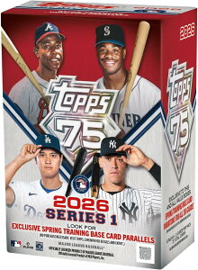 MLB 2026 TOPPS SERIES 1 BASEBALL VALUE BOX �g�b�v�X �V���[�Y1 �x�[�X�{�[�� �u���X�^�[�{�b�N�X �싅