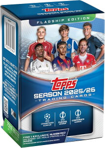 2025-26 Topps UEFA �N���u�R���y�e�B�V�����T�b�J�[ - �t�@�N�g���[�V�[�� - �o�����[�{�b�N�X 2025-26 Topps UEFA Club Competition Soccer - Factory Seal - Value Box
