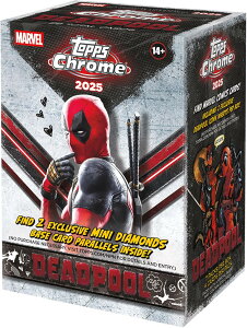 2025 Topps �N�����f�b�h�v�[�� - �t�@�N�g���[�V�[�� - �o�����[�{�b�N�X 2025 Topps Chrome Deadpool - Factory Seal - Value Box