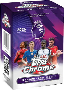 2026 Topps Chrome Premier League Soccer - Value Box �g�b�v�X �N���[�� �v���~�A���[�O �T�b�J�[ �o�����[�{�b�N�X