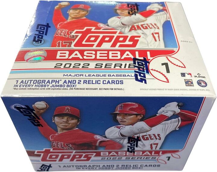 楽天市場】MLB 2022 Topps Series 1 Baseball Hobby Jumbo Box 
