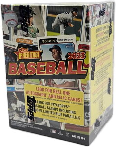 MLB 2023 Topps Heritage Baseball Card Blaster Box トップス ヘリテージ ベースボール ブラスターボックス メジャーリーグ 野球 カード