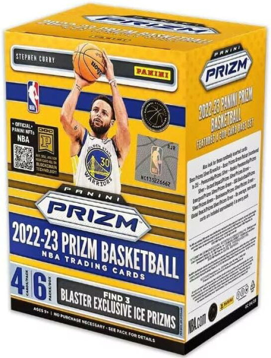 楽天市場】NBA 2022-23 Panini Prizm Basketball Card Blaster Box 