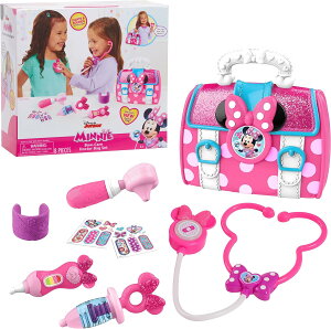 Disney@fBYj[@~j[ {EPA hN^[obOZbg Minnie Mouse Bow-Care Doctor Bag Set@҂@܂܂Ɓ@NX}Xv[g av[g Mtg  ̎q j̎q