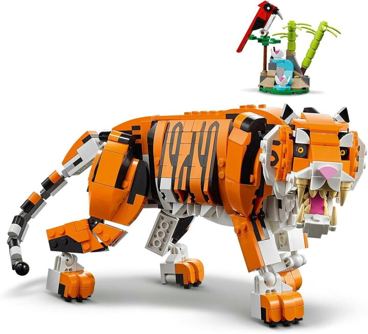 楽天市場】LEGO レゴ クリエイター 野生のトラ 31129 おもちゃ 