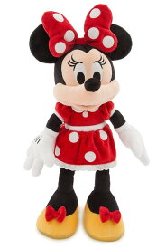 USAディズニーストア正規品 Minnie Mouse Plush ミニーマウス ぬいぐるみ レッド 中サイズ 18インチ 46cm 2018